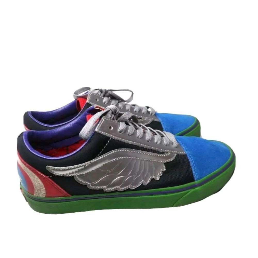 Vans Marvel Limited Edition Shoes Men Sz 9.5 Off The Wall Captain America Thor.